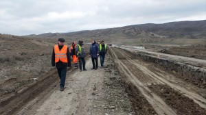 В Республике Дагестан общественники проинспектировали ход работ на трассе Буйнакск – Кизилюрт