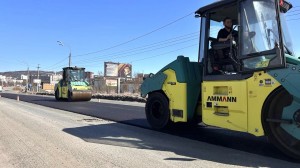 В Мурманской области началась укладка асфальта на автодороге Кола – Мурмаши