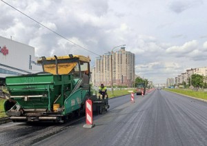 В Санкт‑Петербурге ремонтируют Российский проспект